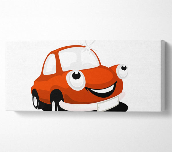 Smiling Clean Car White