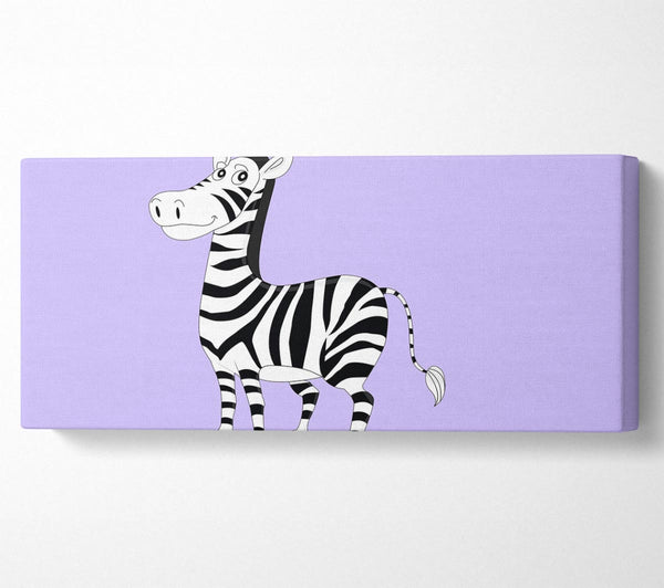 Standing Zebra Lilac