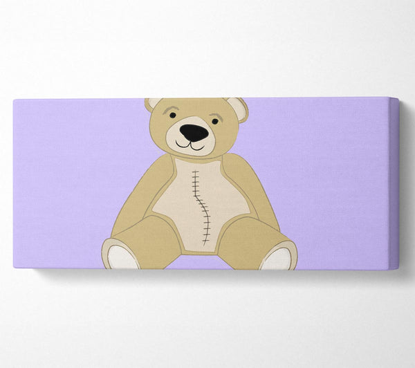 Stitched Up Teddy Lilac