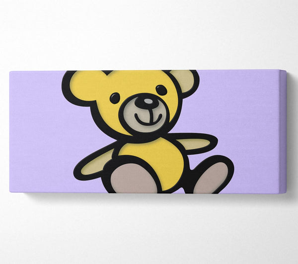 Teddy Bear Cartoon Lilac