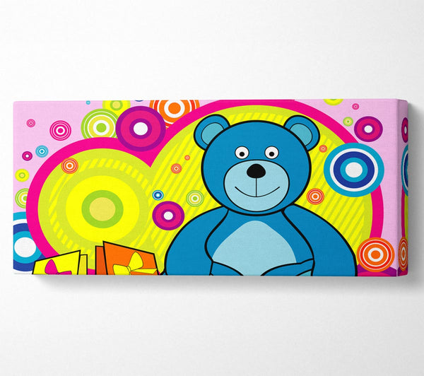 Teddy Bear Circles Pink