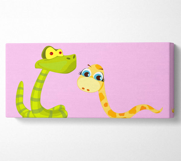 Two Snakes Pink