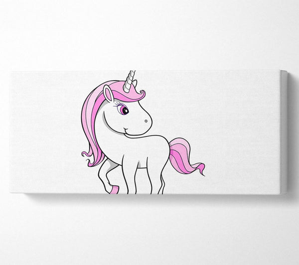 Unicorn Walking White