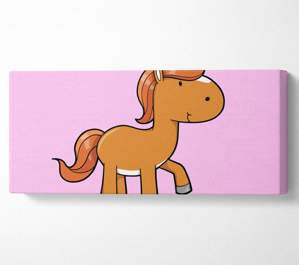 Walking Pony Horse Pink