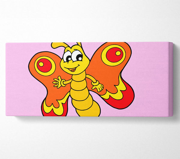 Waving Butterfly Pink