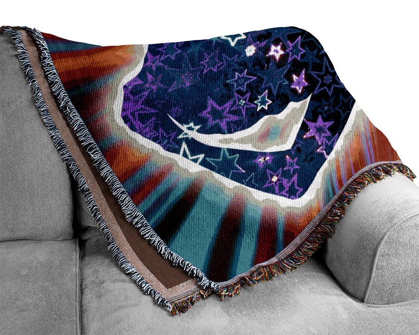 Energy Of A Woman Woven Blanket