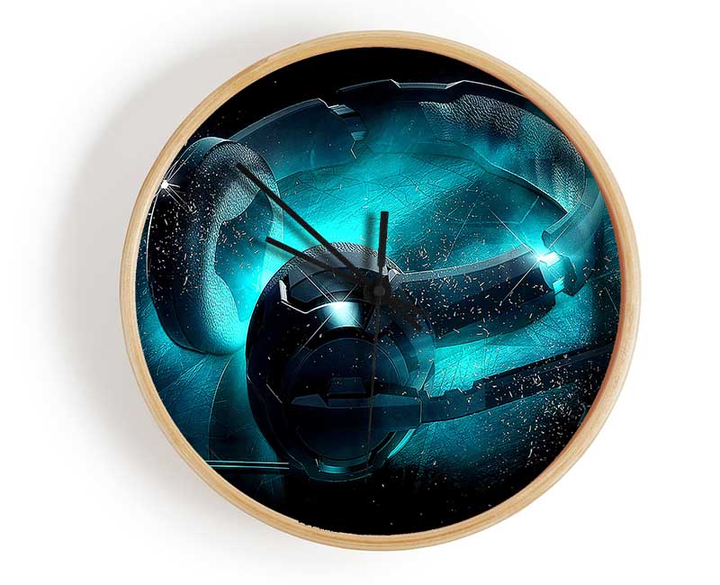 Music Is Getting Louder Clock - Wallart-Direct UK