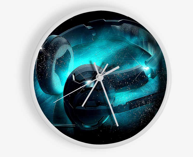 Music Is Getting Louder Clock - Wallart-Direct UK