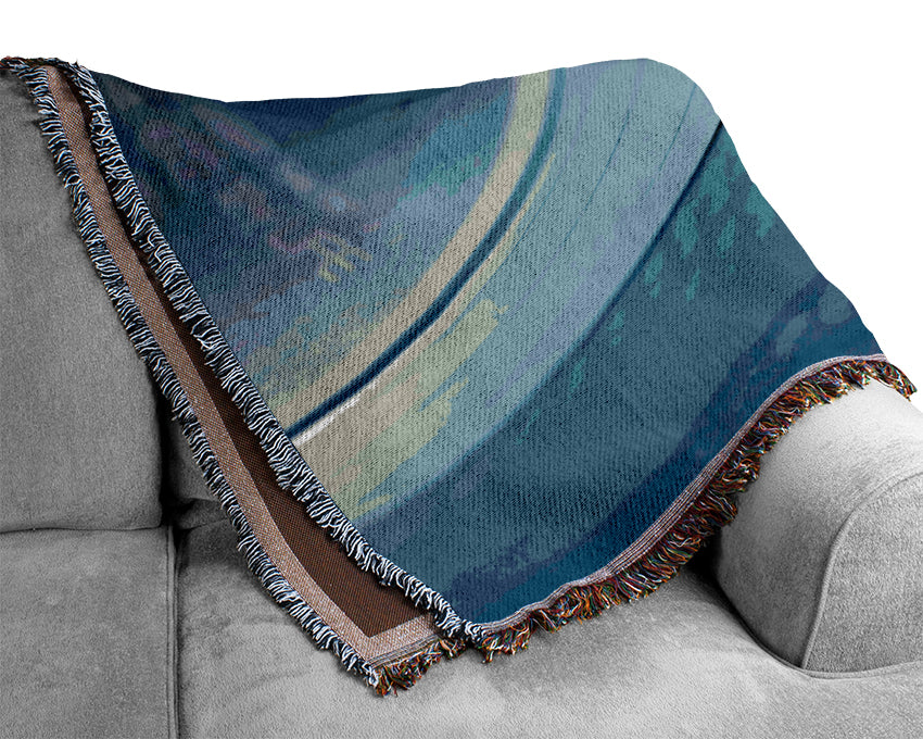 Vinyl Record Woven Blanket