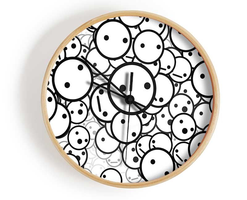 Smiles Clock - Wallart-Direct UK
