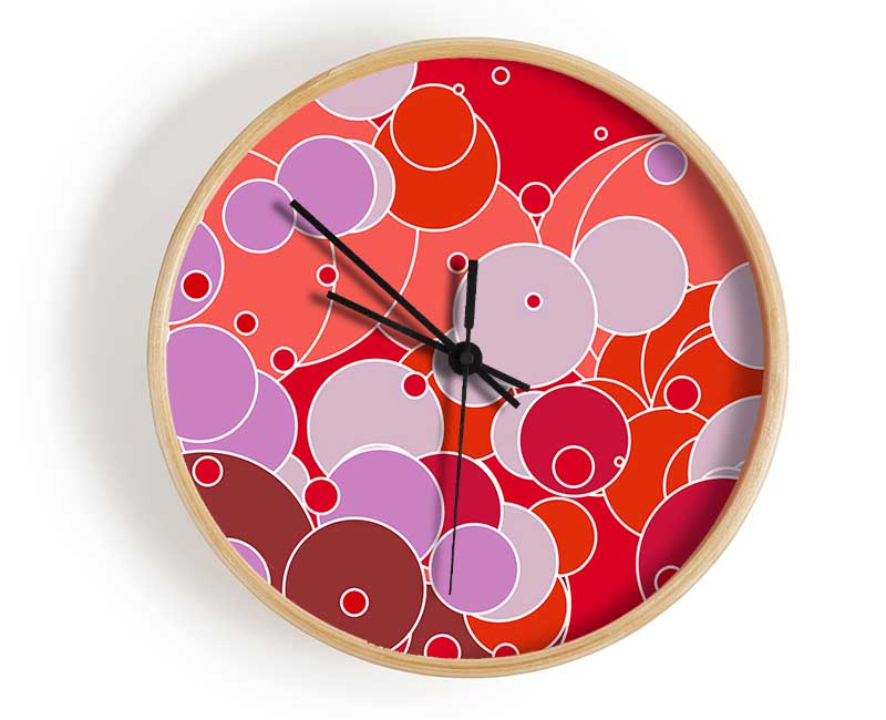 Bubble Fizz Clock - Wallart-Direct UK