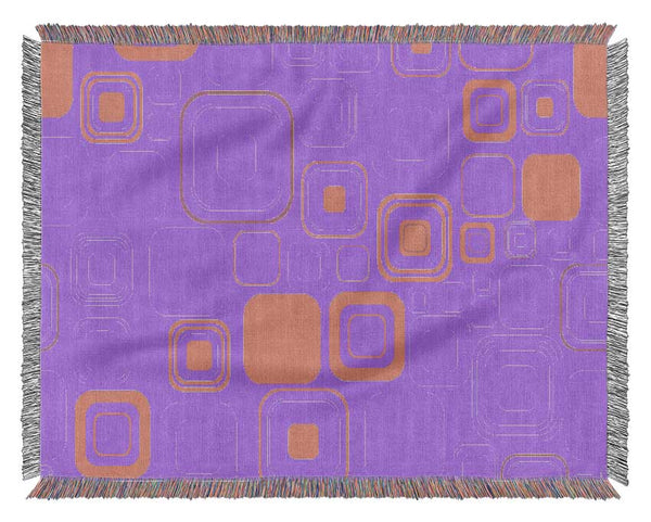 Lavender Pinks Woven Blanket