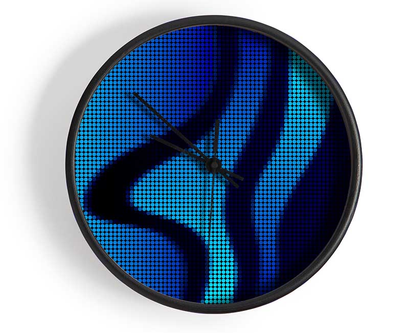 Inside Blue Clock - Wallart-Direct UK
