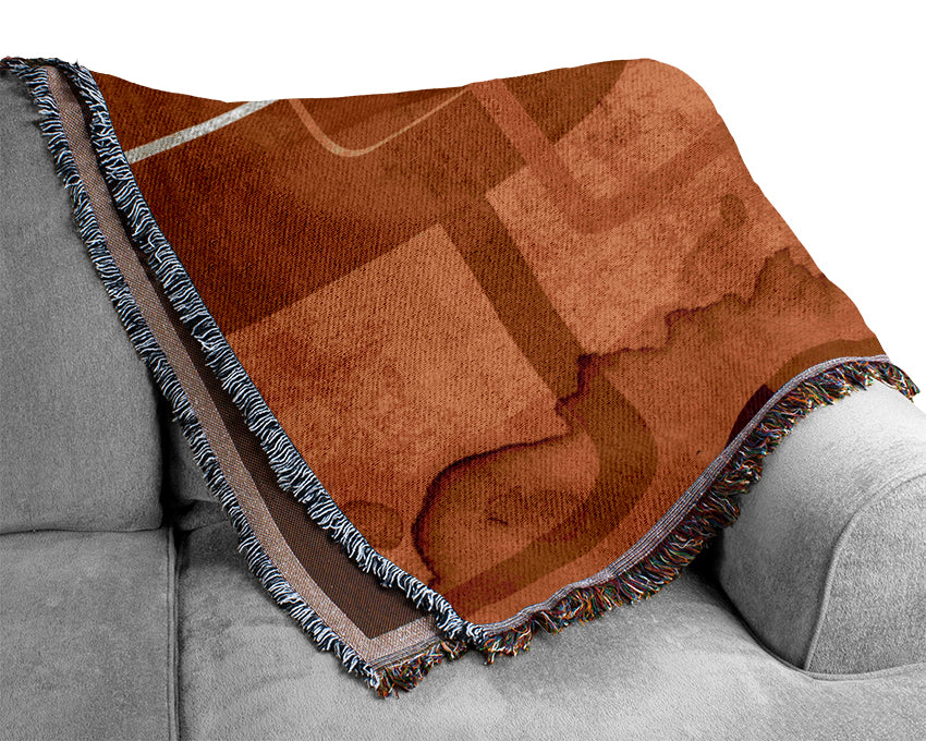 Distant Planet Suns Woven Blanket