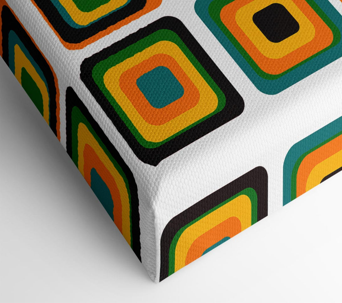 A Canvas Print of Blocks Of Colour Canvas Wall Art