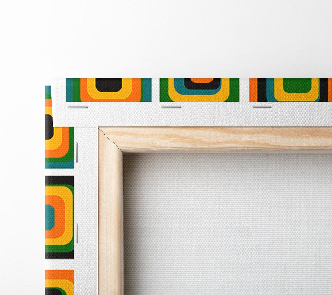  A Canvas Print of Blocks Of Colour Canvas Wall Art