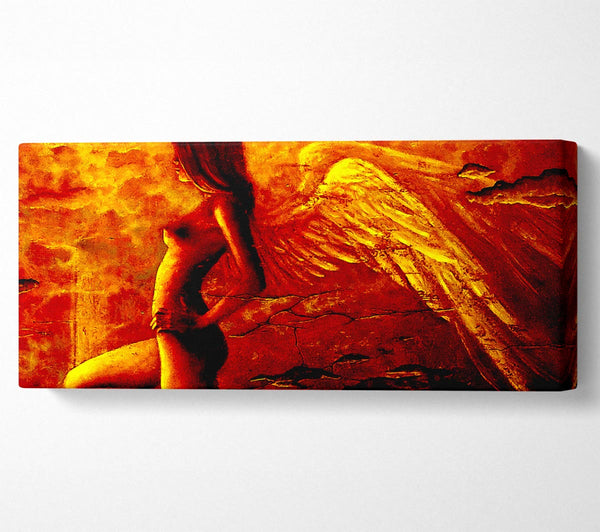 Orange Winged Angel