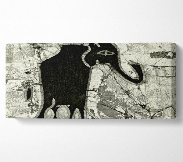 Tribal Elephant Black