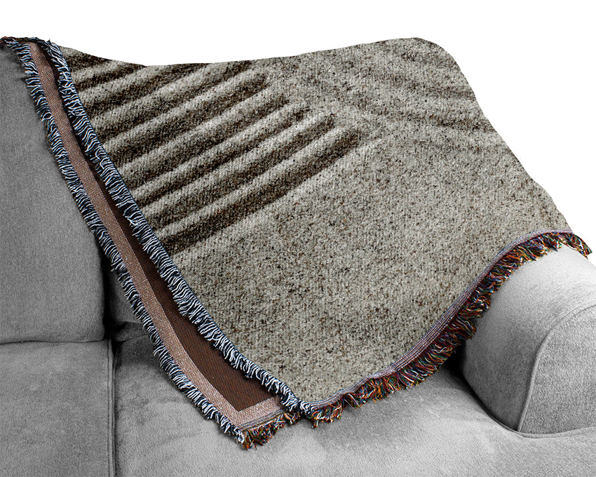 Love Heart Stones Woven Blanket