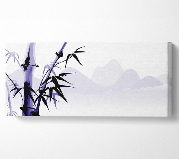 Purple Bamboo Mountains