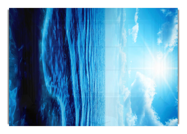 The Blue Star Sun
