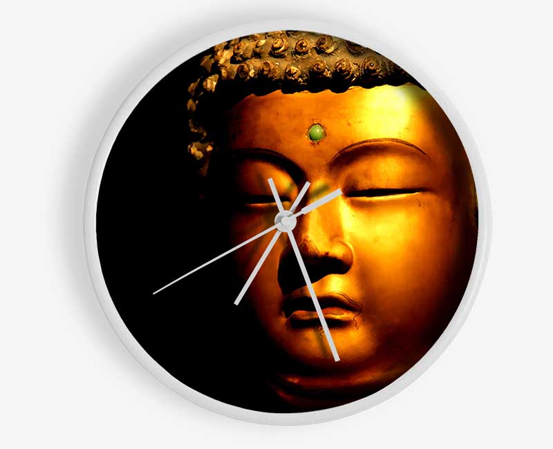Gold Buddha Clock - Wallart-Direct UK