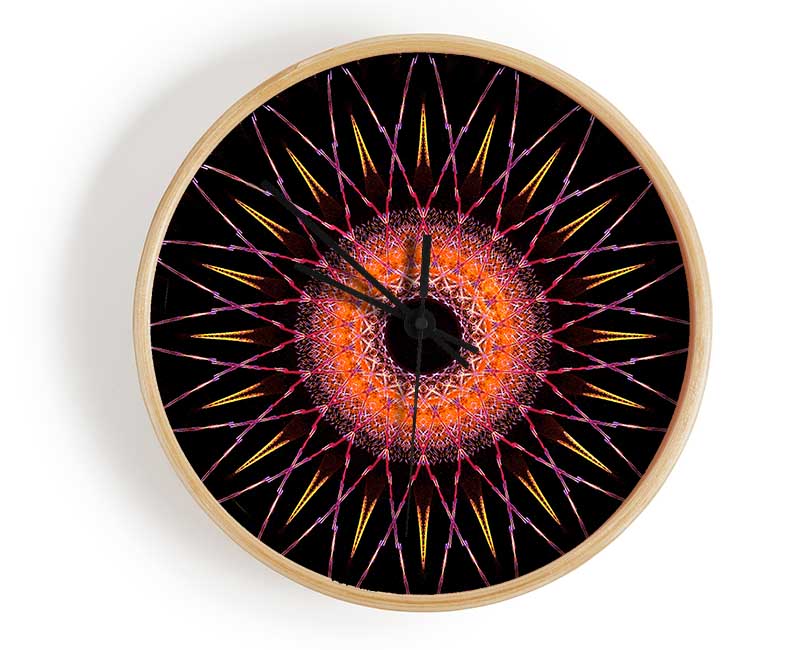 Mandala Vibes Clock - Wallart-Direct UK