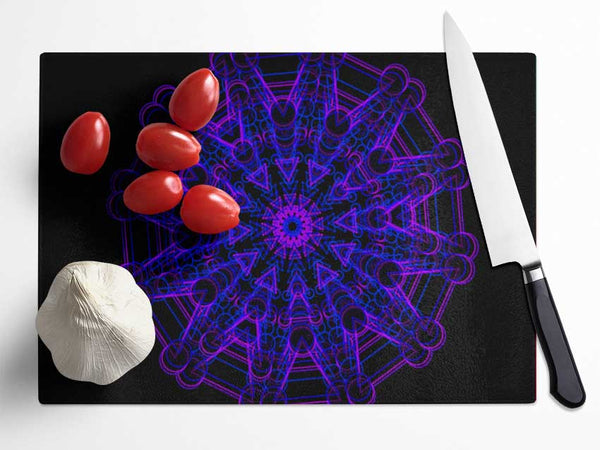 Self Awareness Glass Chopping Board