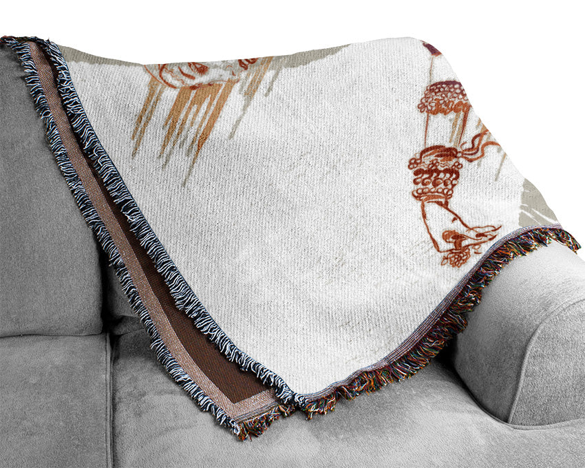 Tribal Fusion Yanarada Woven Blanket