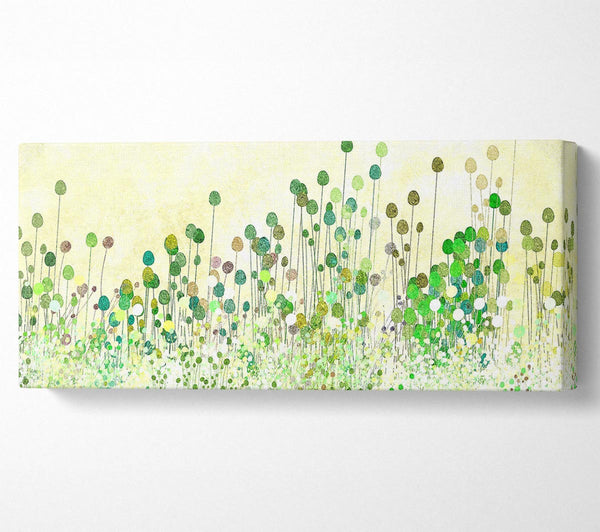 Poppy Buds Vintage Art