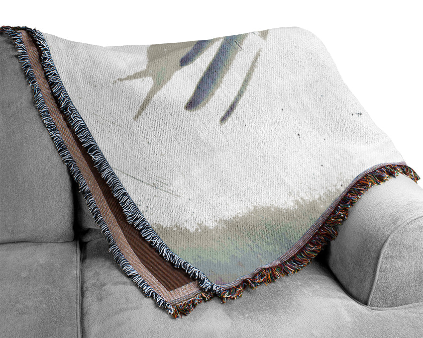 Vintage Daisy Woven Blanket