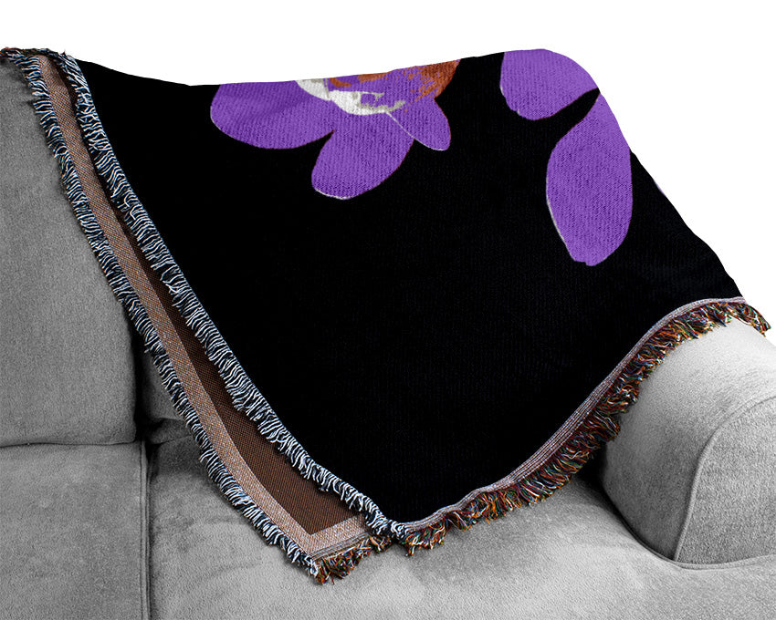 Vibrant Pinks Woven Blanket