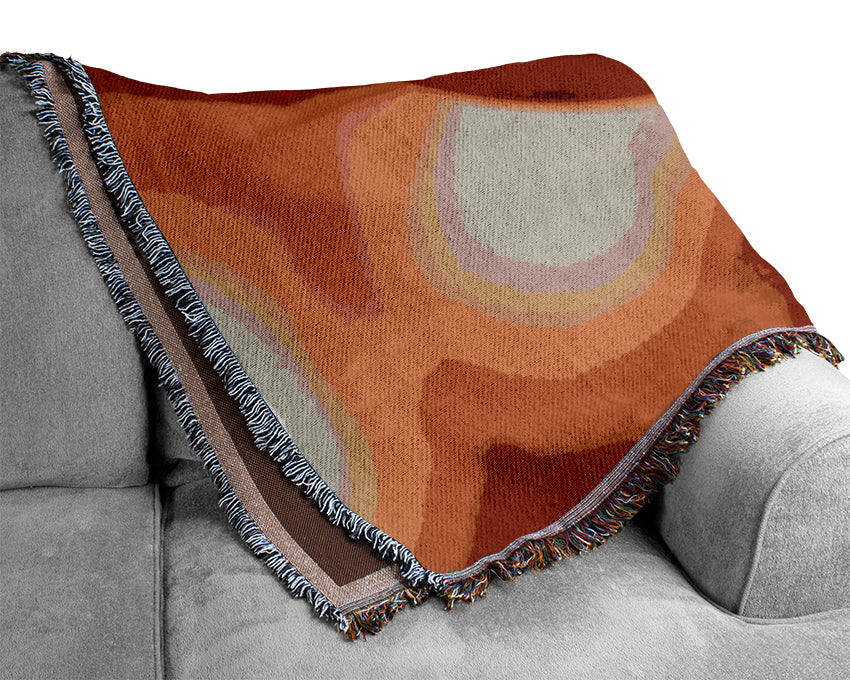 The Energy Of A Tulip Woven Blanket