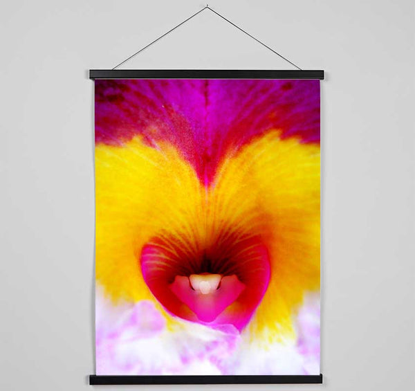 Flower Lips Hanging Poster - Wallart-Direct UK