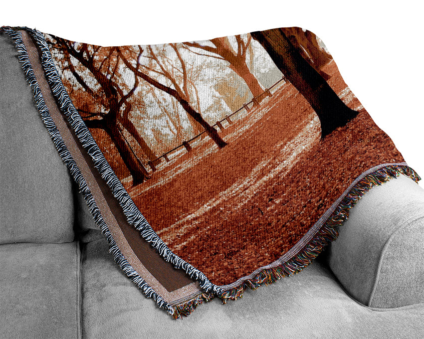 Warm Sunlight Woven Blanket