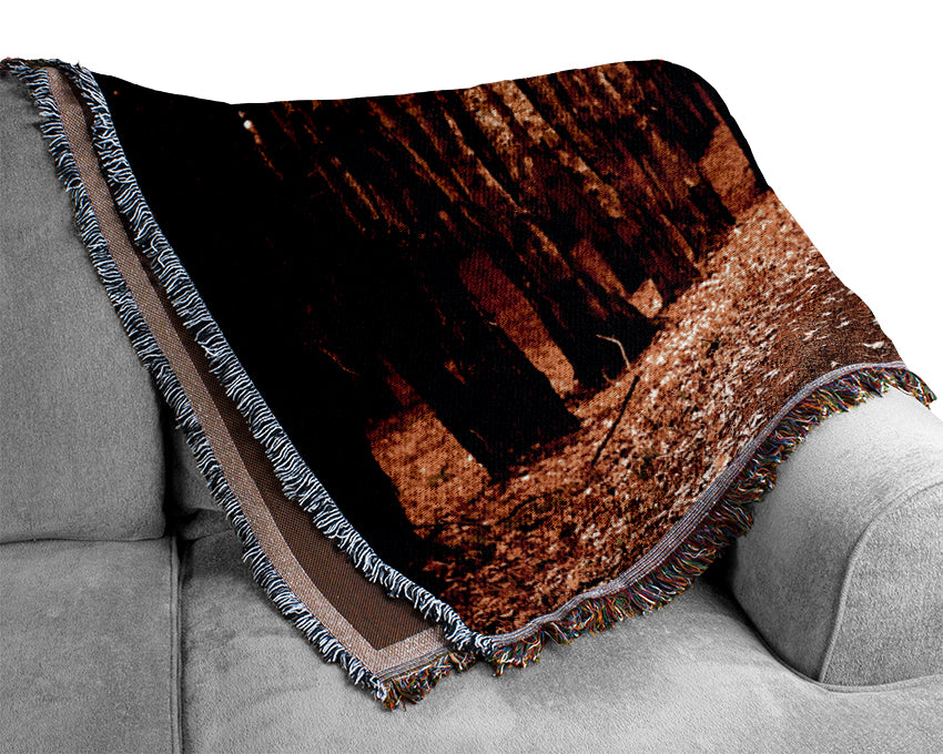 Late Autumn Woven Blanket