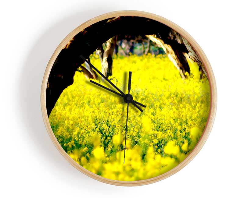 Orchard Sun Beam Clock - Wallart-Direct UK