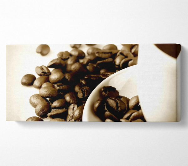 Coffee Cup With Beans