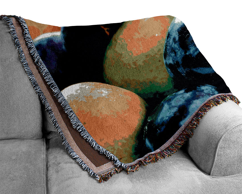Fruit Bowl Woven Blanket
