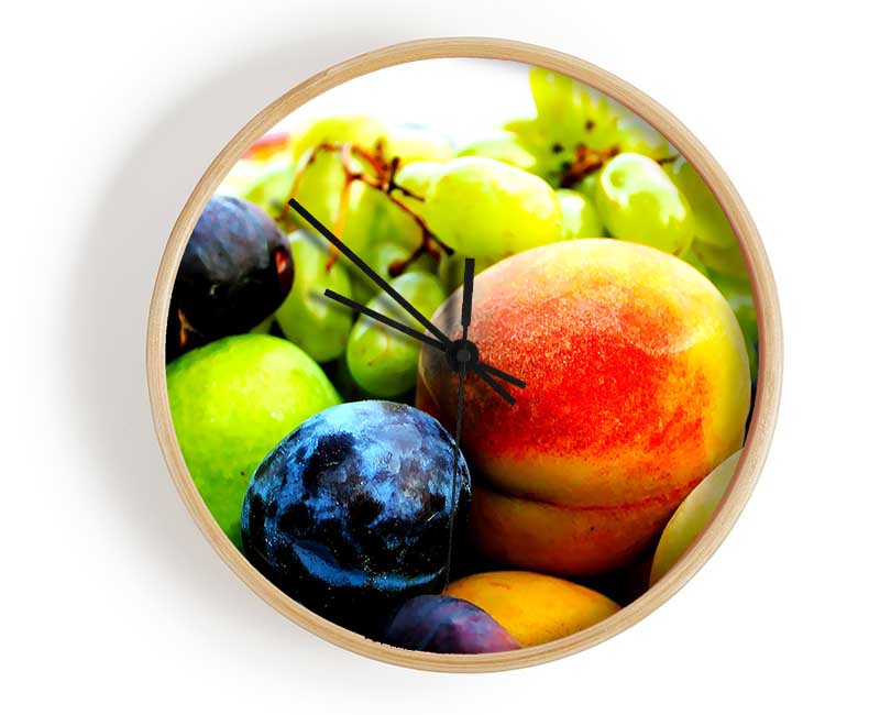 Fruit Bowl Clock - Wallart-Direct UK