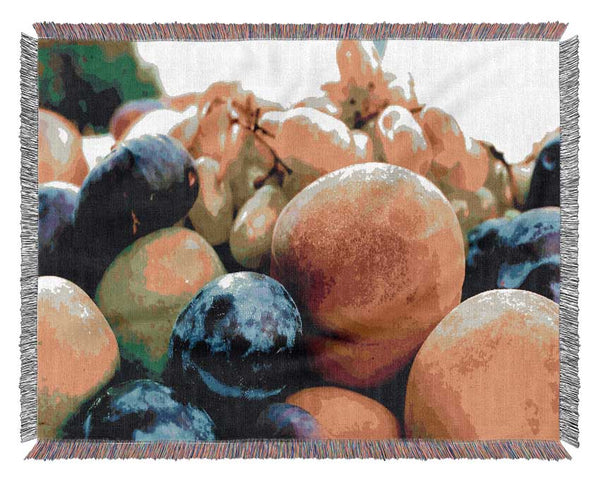 Fruit Bowl Woven Blanket