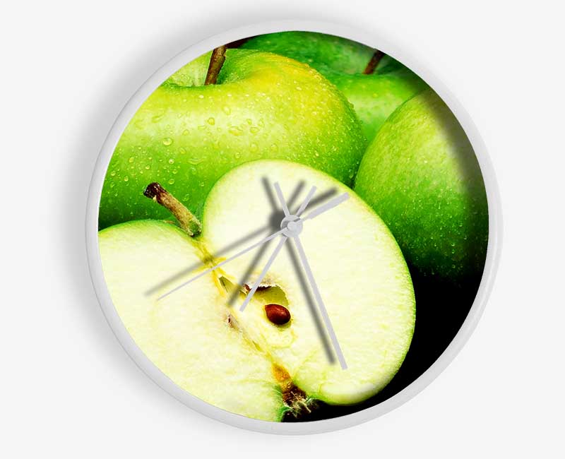 Granny Smiths Clock - Wallart-Direct UK