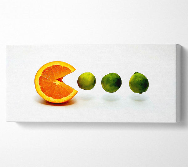 Lime Eating Orange