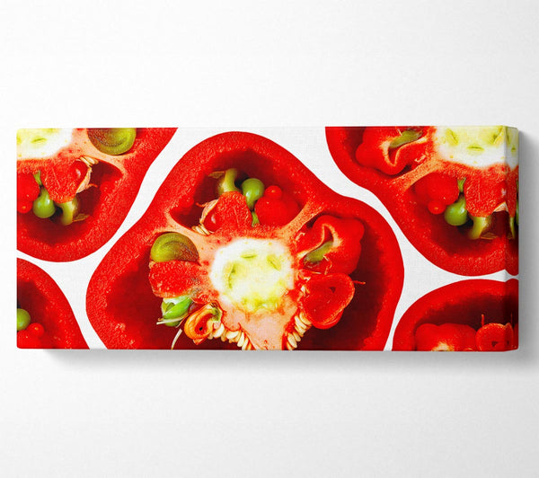 The Centre Of The Red Pepper