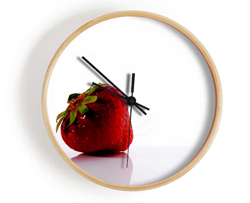 Lonely Strawberry Clock - Wallart-Direct UK
