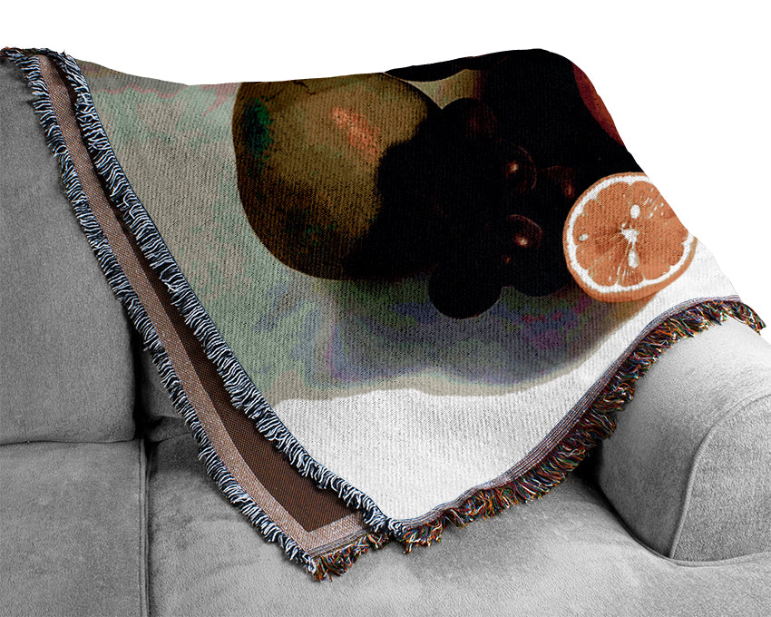 Fruit Harvest Woven Blanket