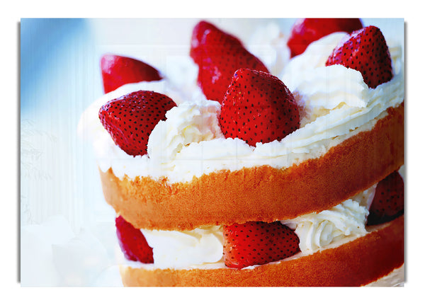 Erdbeer-Sahne-Torte