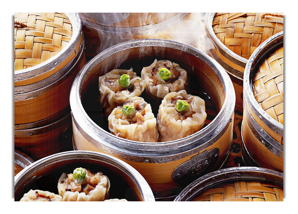 Dämpfendes Dimsum