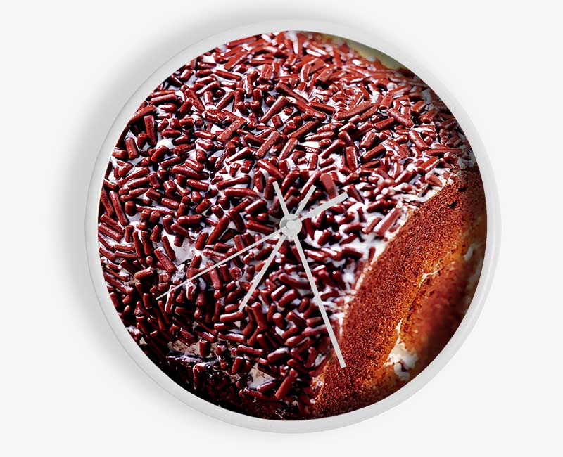 Chocolate Roll Clock - Wallart-Direct UK