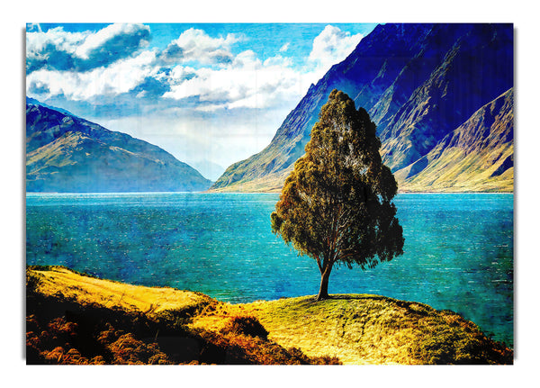 Tree By The Lake